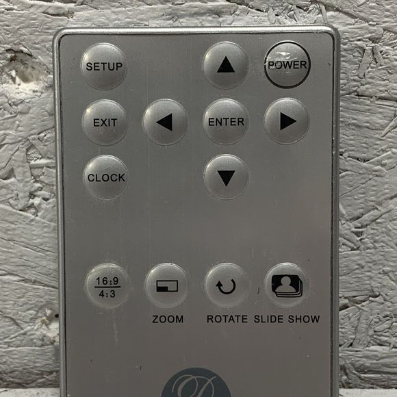 Digital Decor DPF710 Remote control DIGITAL PICTURE FRAME - Picture 3 of 4